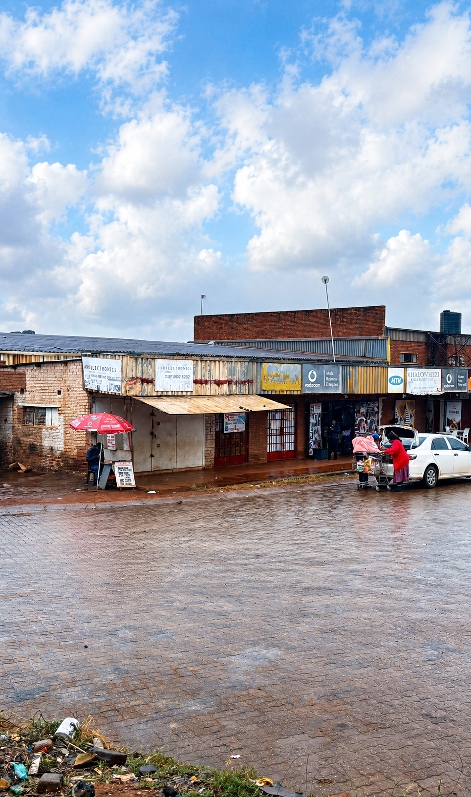 Street trade and small businesses in Thohoyandou